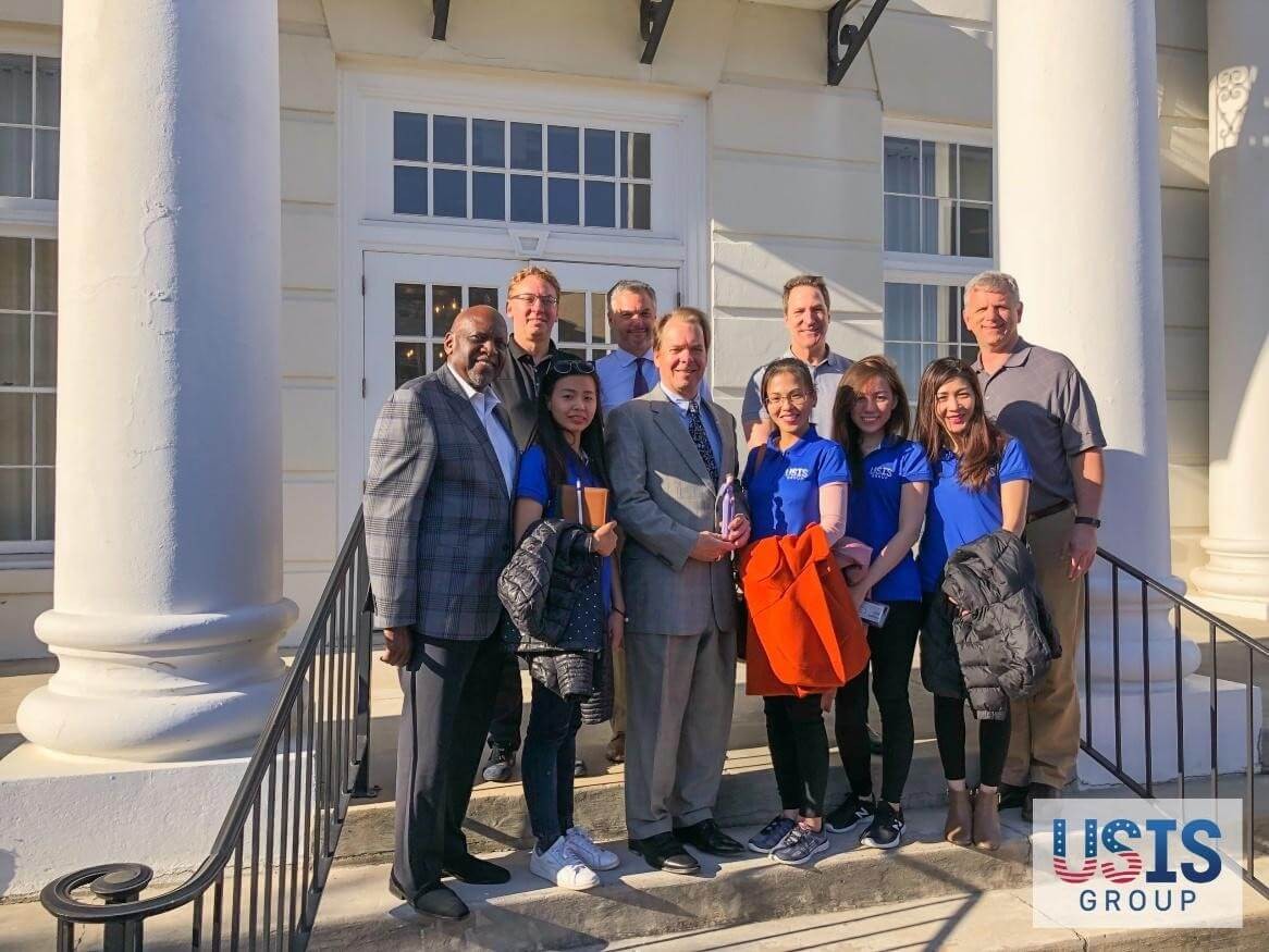 USIS Group visits Gulfport Mayor